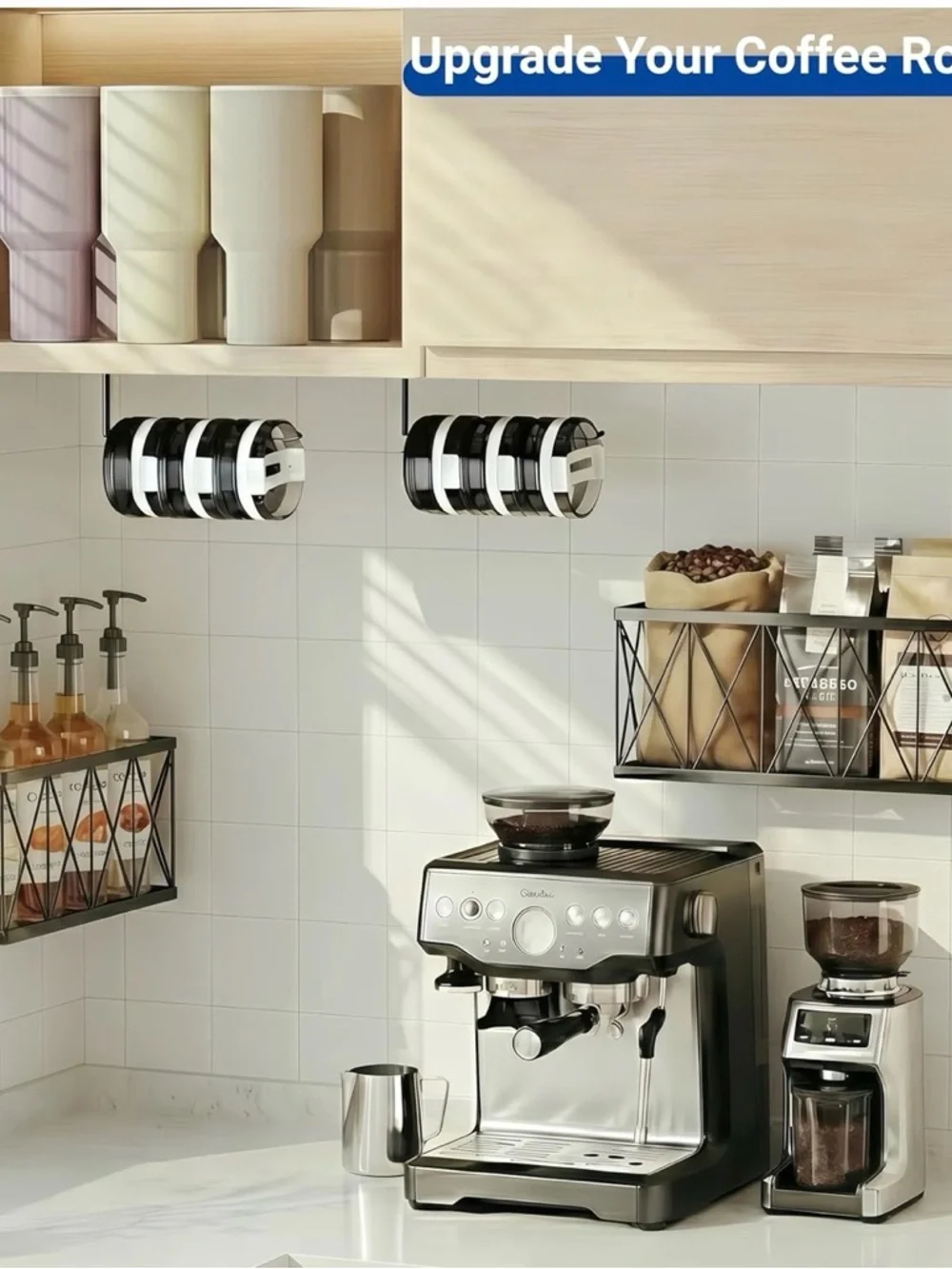 Black Metal Wall Mount Storage Basket - Home Accents NWT